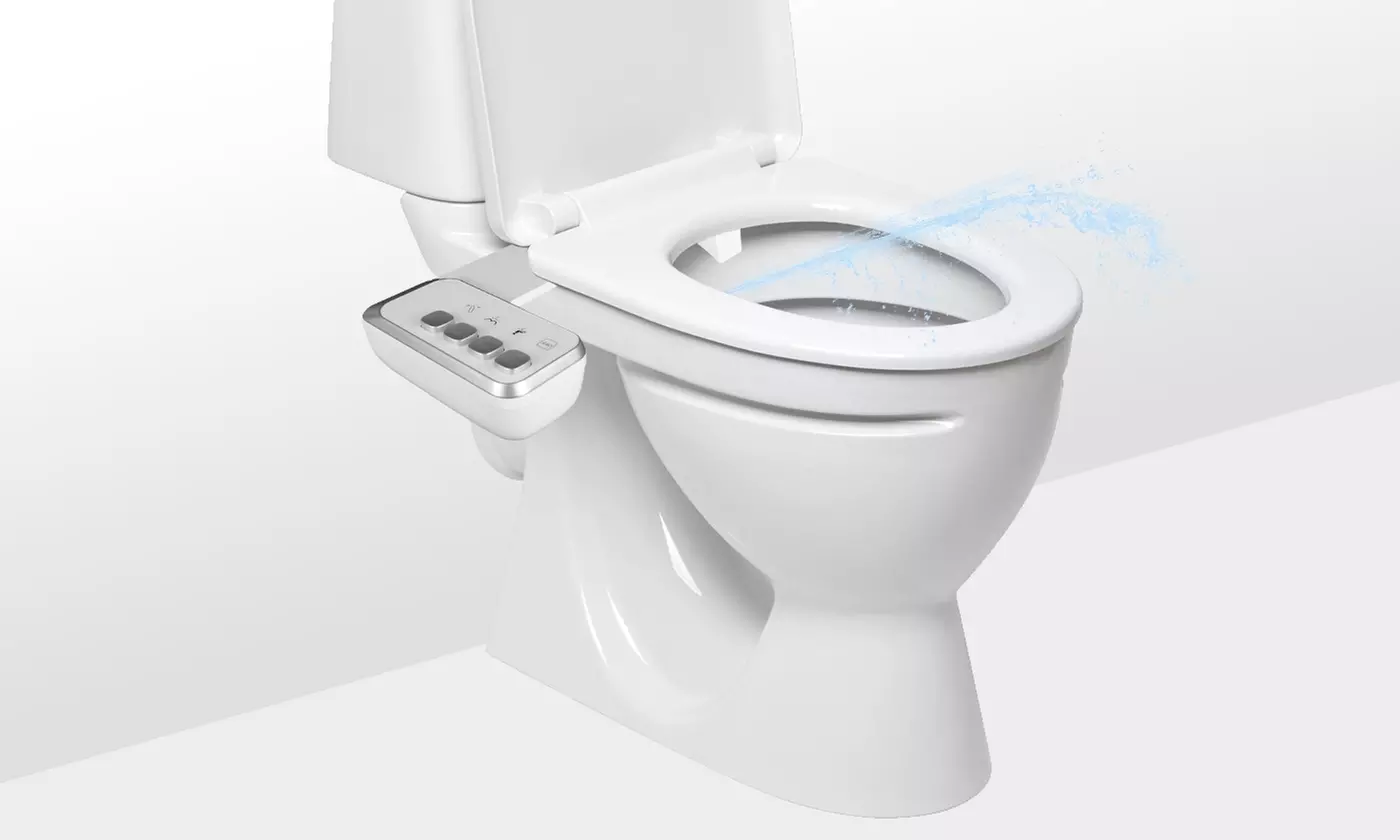 iMounTEK Fresh Water Spray Bidet Self-Cleaning Dual Nozzle Non-Electric Bidet - Primary Image