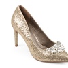 Image 18: Journee Collection Womens Pointed Toe Jewel Glitter Heels