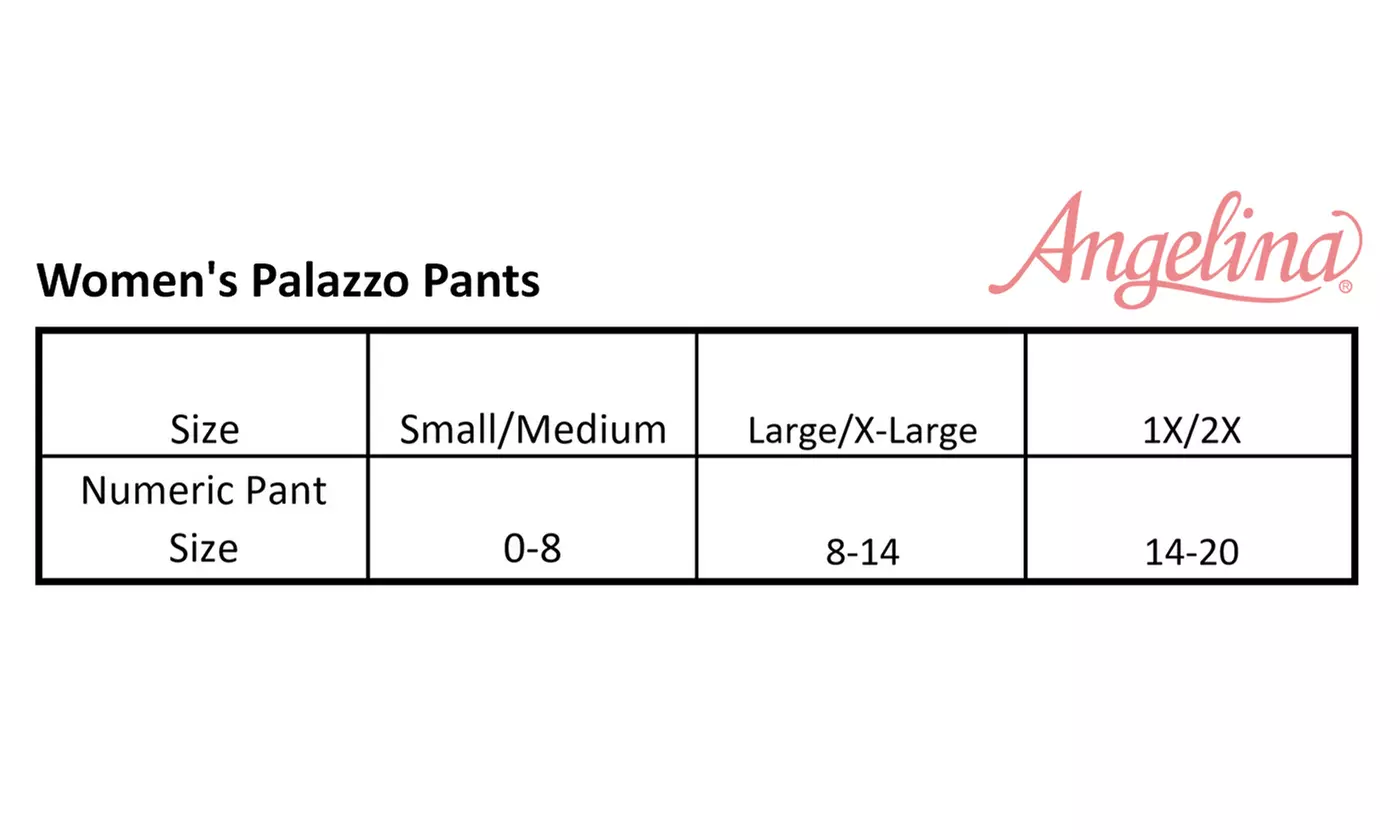 Angelina Mid-Rise Palazzo Pants with Pockets