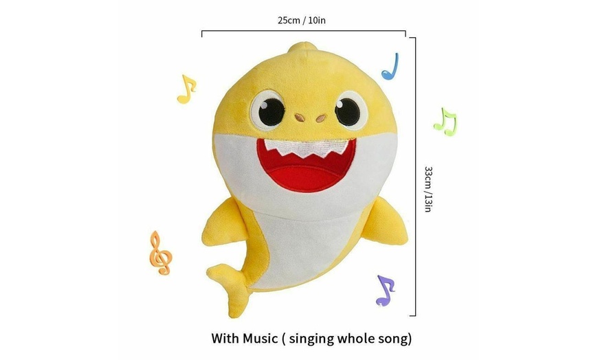 baby shark plush toy english