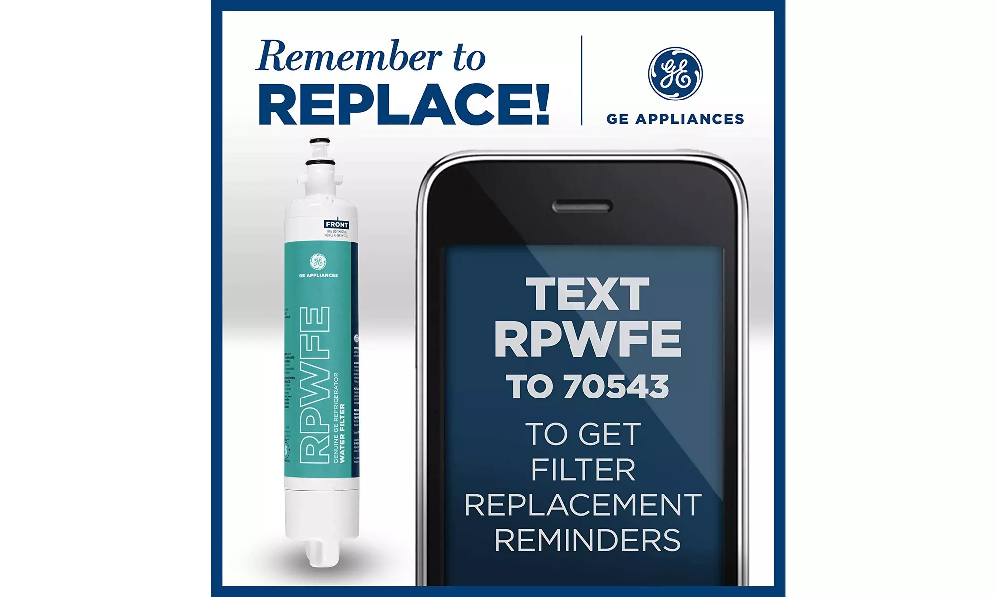 GE RPWFE refrigerator water filter - Second Medium