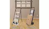 2 in 1 3-Step Ladder Hand Truck, Trolley 80kg, Ladder 150kg