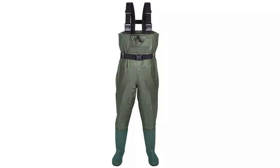 Unisex Chest Wader Hunting Fishing Waders with Boots and Wading Belt - Second Medium