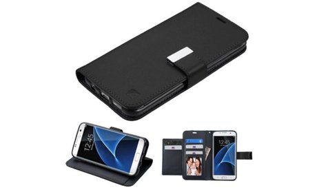 Insten Folio Leather Fabric Case with Photo Display For Samsung...