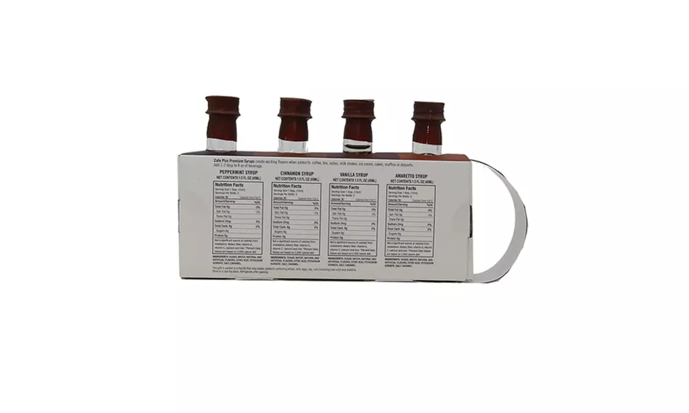 Cucina Cafe Plus Coffee Syrups Set Net Wt 6 fl oz  - Second Medium