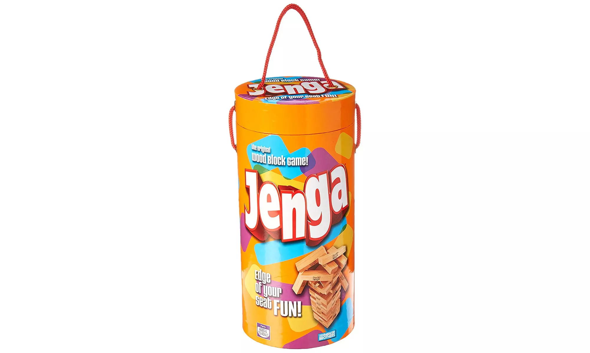 Jenga Game Wooden Blocks Stacking Tumbling Tower Kids Game - Primary Image