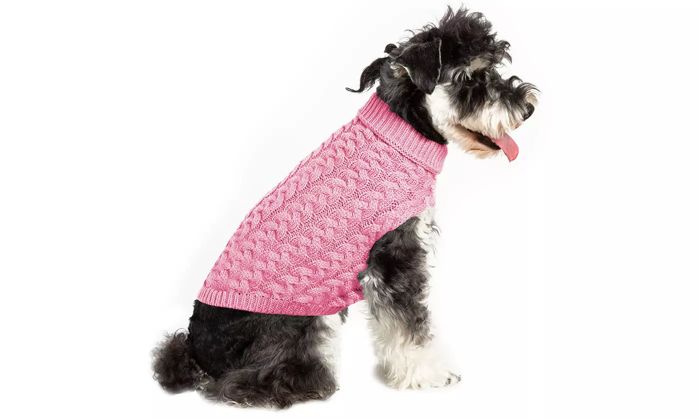 Pet Dog Puppy Knit Sweater Jumper Clothes Cat Knitwear Costume Coat Apparel