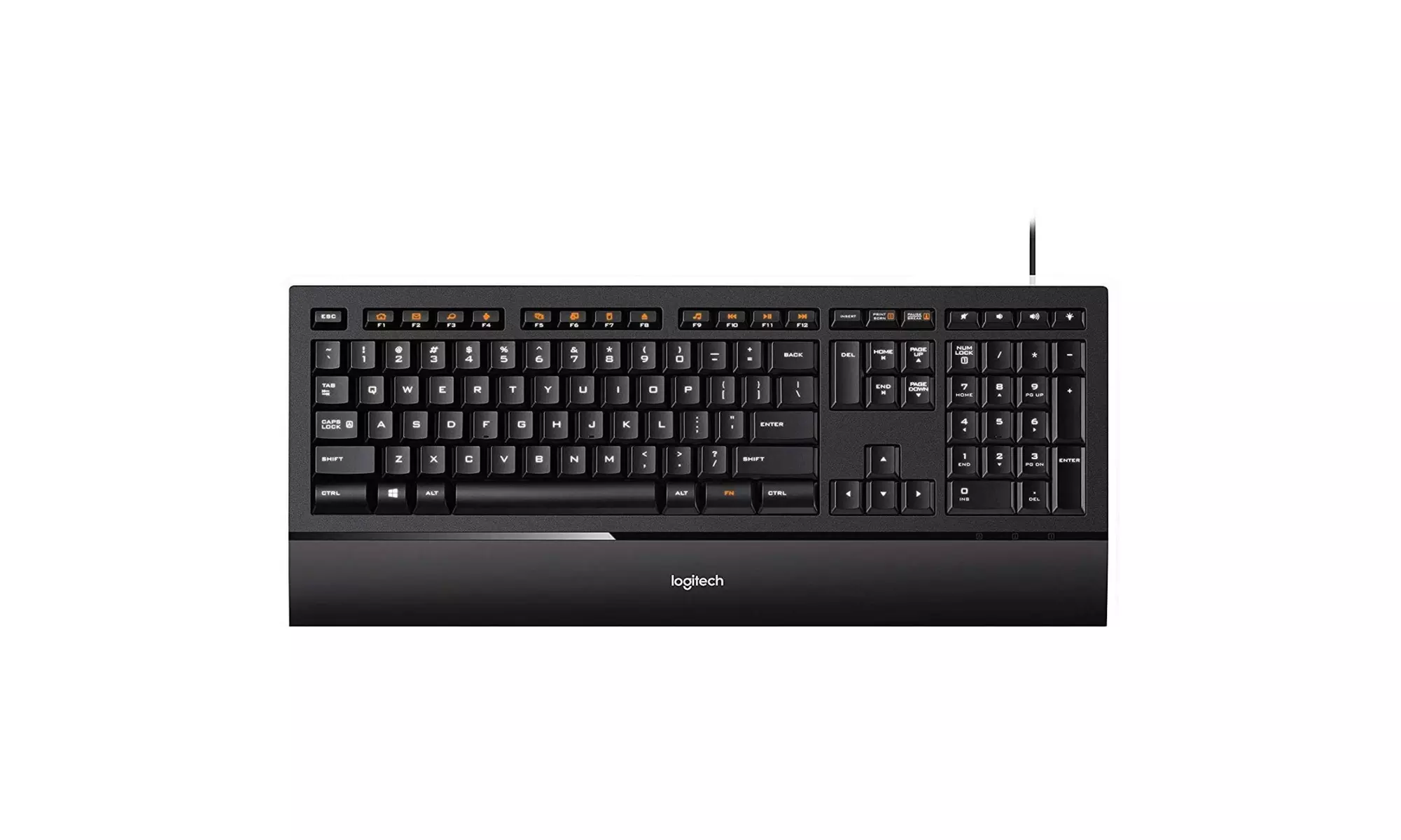 Logitech 920-000914 Logitech Illuminated Keyboard - Primary Image