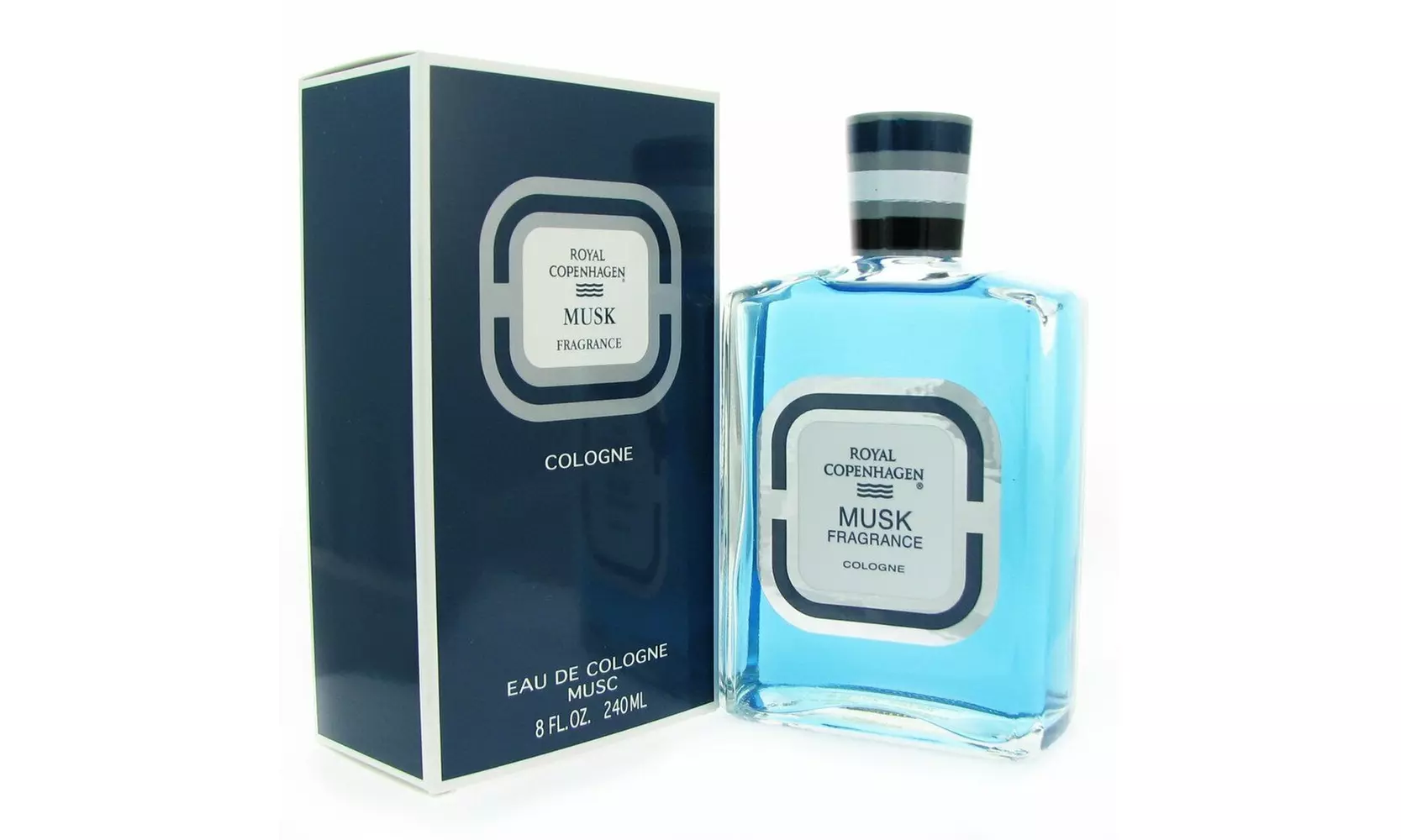 Royal Copenhagen Musk Eau De Cologne Fragrance for Men 3.4oz - Second Medium