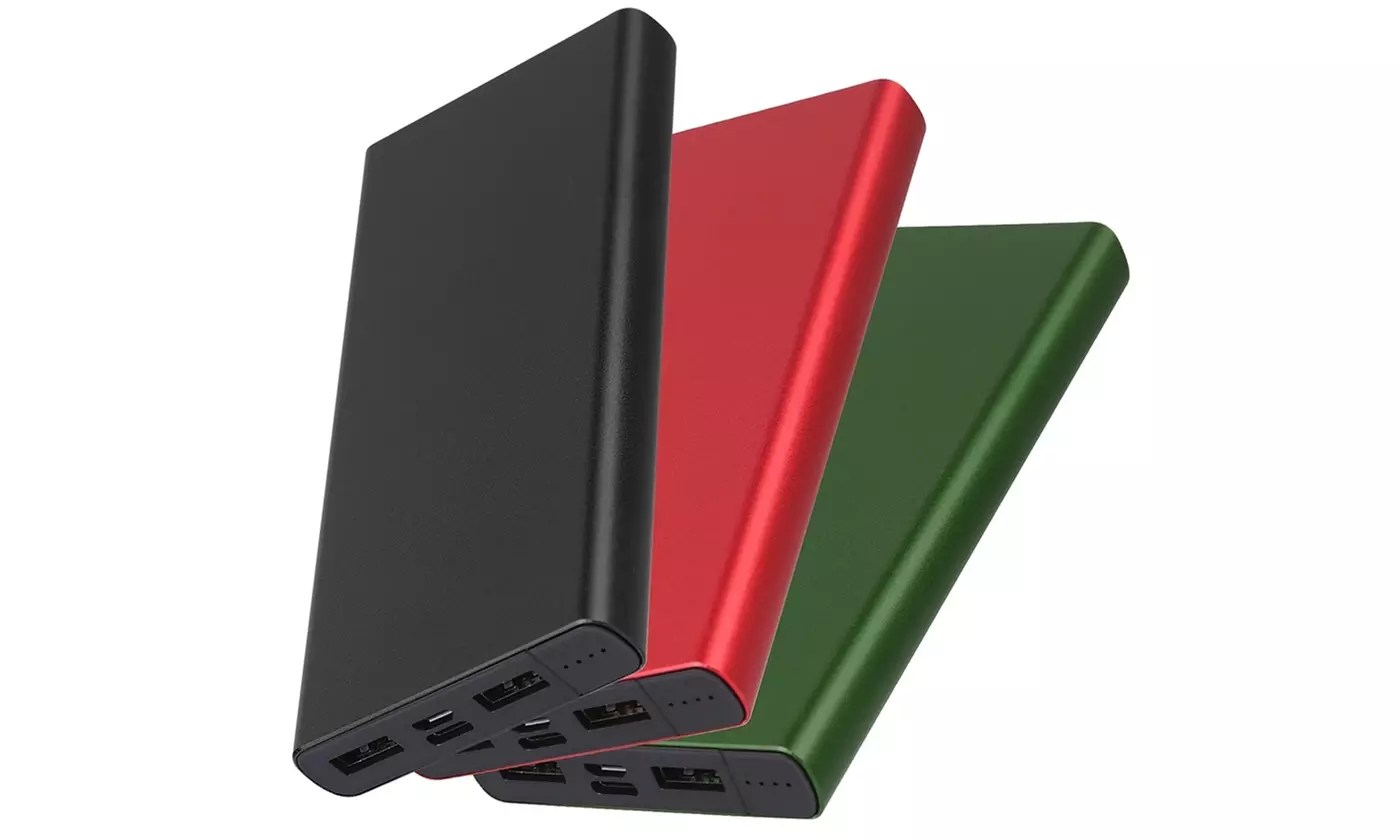 iMounTEK 20,000mAh Power Bank Dual USB Charger with Type-C & Micro USB Input - Primary Image