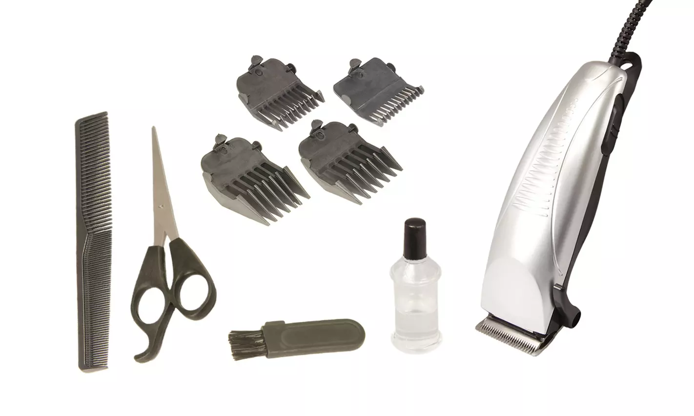 Hiar Cutting System Hair Clipper With 4 Interchangeable Clips  - Primary Image