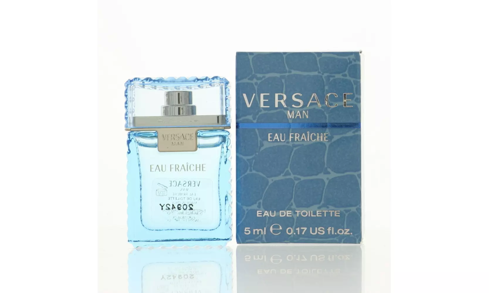 Versace Man Eau Fraiche EDT Cologne for Men - 0.17 Fl. Oz. MINI - Second Medium
