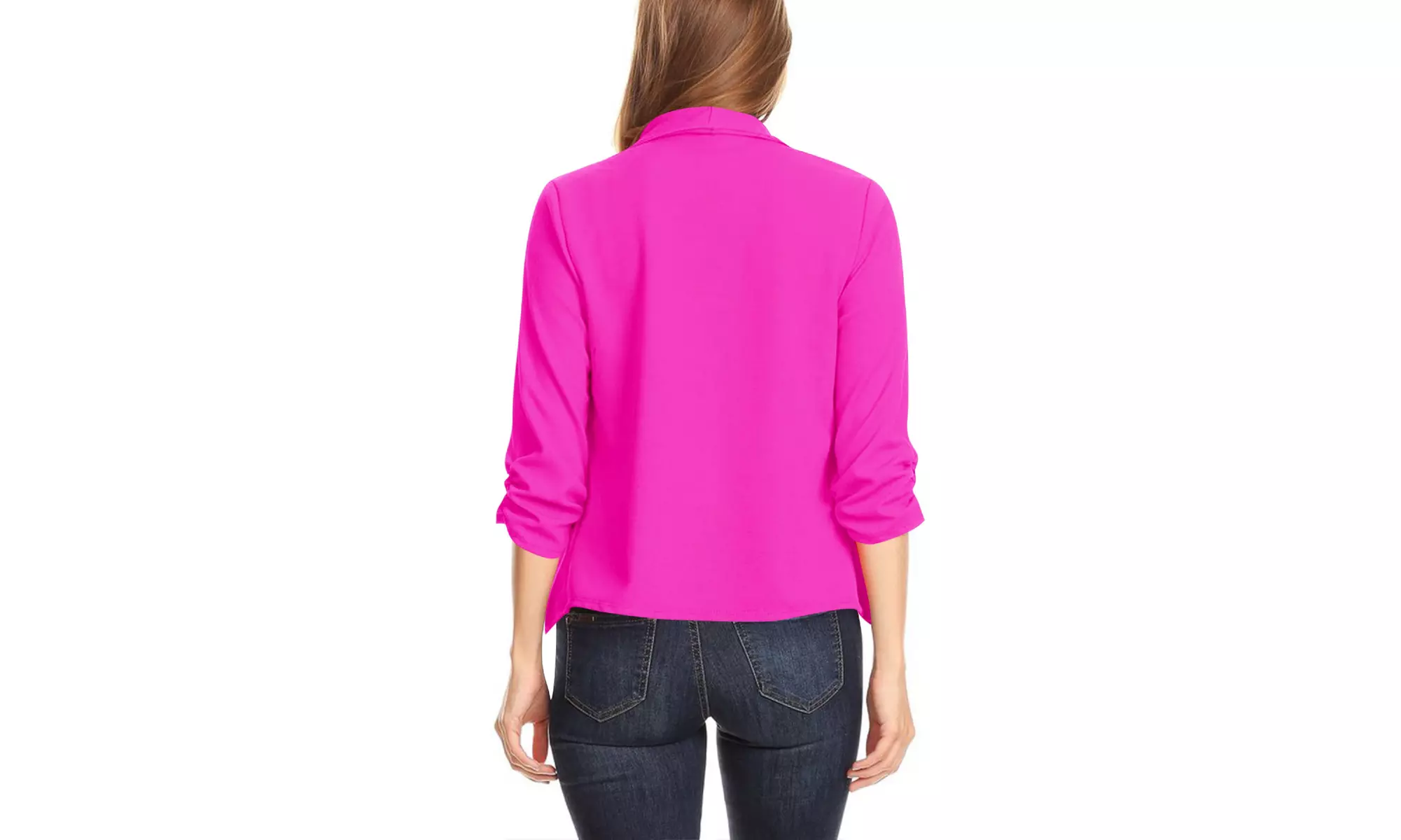 Women's Casual Office Wear Basic Solid Blazer Jacket