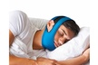 Snore Stop Belt Anti Snoring Cpap Chin Strap Sleep Apnea Jaw Solution TMJ BLUE - Second Medium