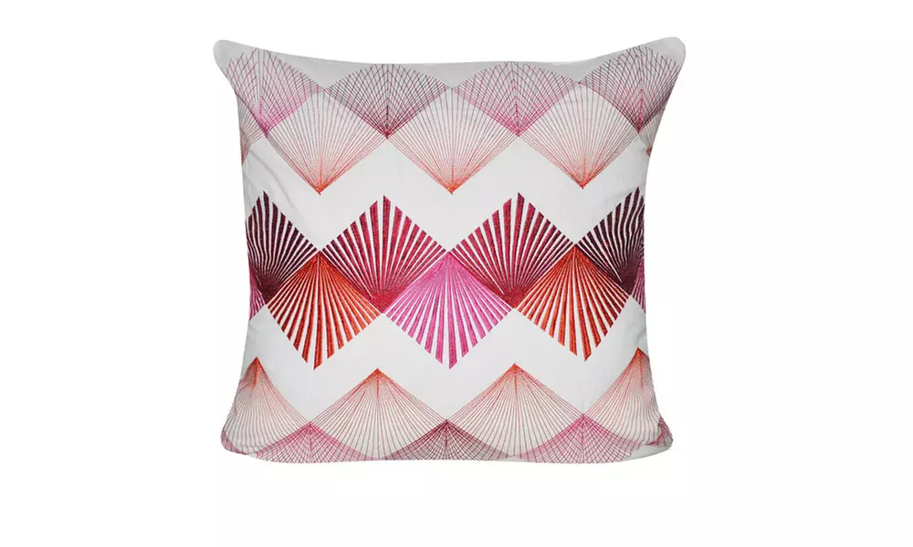 Loom and Mill P0534-2222P - 22"x22" Pink String Theory Pillow - Primary Image