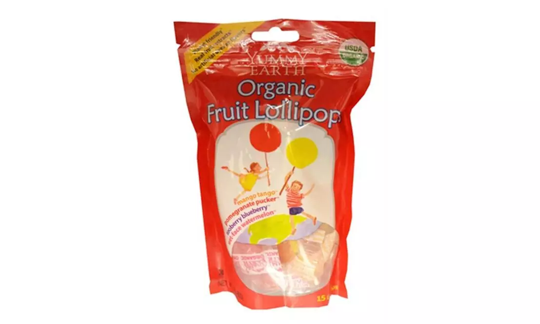 Yummy Earth Organic Fruit Lollipops ( 3 - 3 oz bags ) - Primary Image
