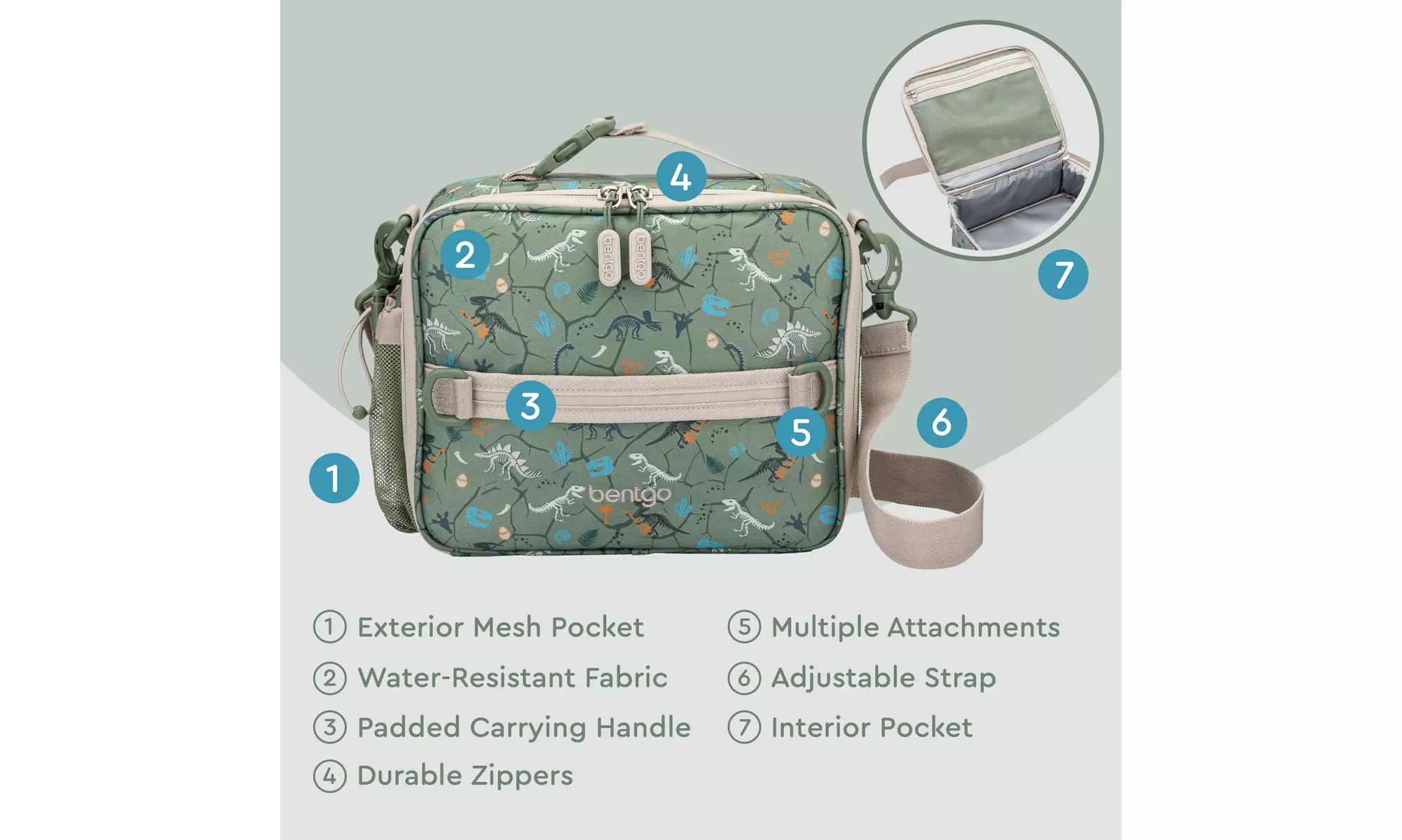 Bentgo Kids Lunch Bag - Durable and Double Insulated