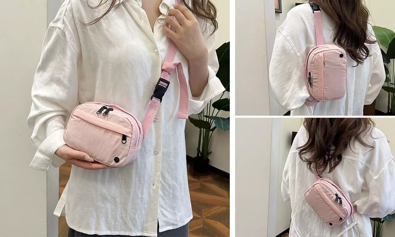 Cross Body Belt Bag with Adjustable Strap - Multiple Options