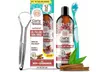 GuruNanda Cinnamon Oil Pulling with Ashwagandha and Neem - 8.0 Fl. Oz.  - Second Medium