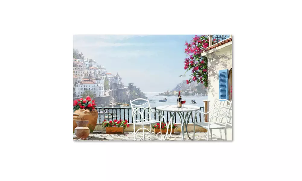 The Macneil Studio 'Amalfi Coast' Canvas Art - Second Medium