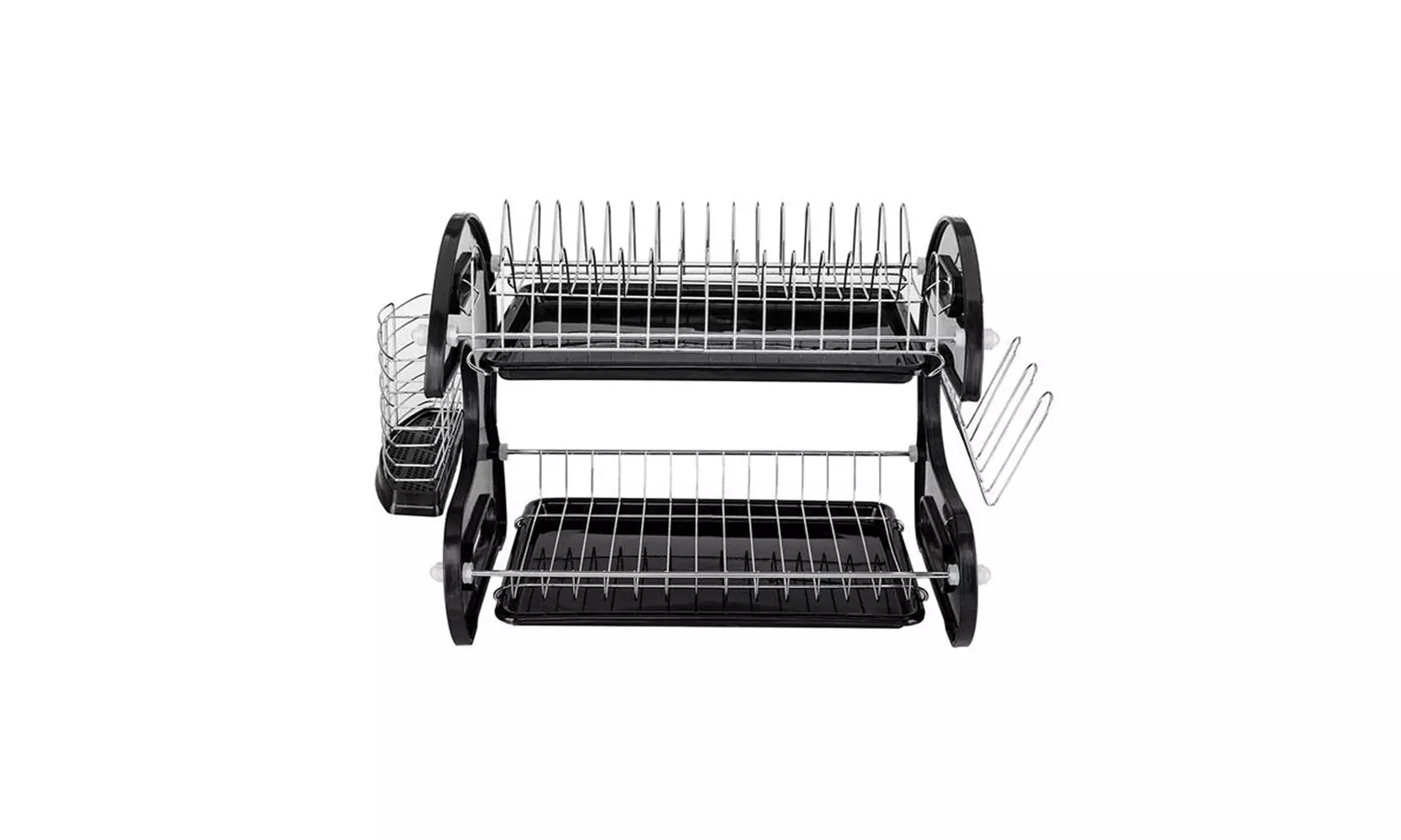 Multifunctional 2-Tier Kitchen Dish Rack & Drainer - Primary Image