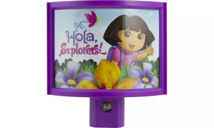 Automatic Night Light LED Dora the Explorer 120V 60Hz 0.5W - Primary Image