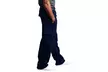 3-Piece Men's Winter Warm Comfy Cargo Pants Functional Pockets for Outdoor Wear  - Second Medium
