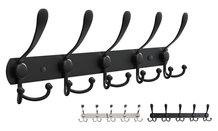 Up To 80% Off on Heavy Duty Wall Mount Coat Ho... | Groupon Goods