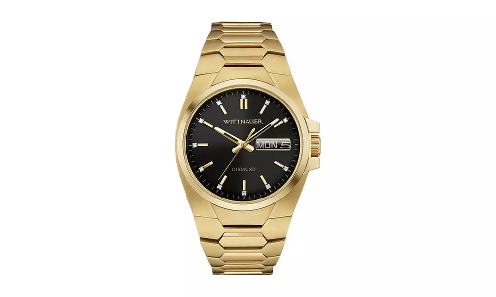 Wittnauer Gold-Tone Stainless Steel Mens Watch WN3059 - Primary Image