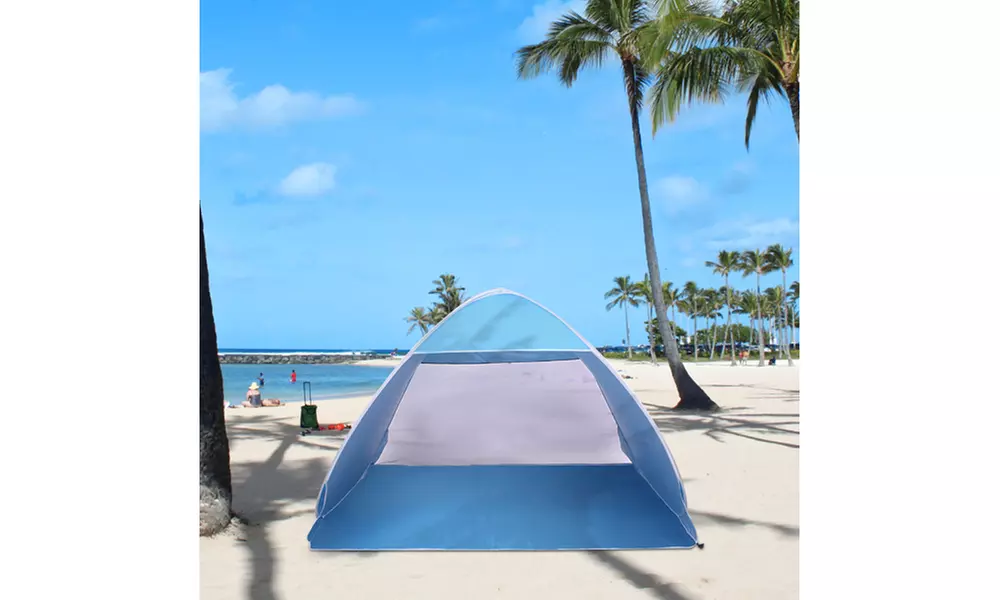 2-3 Person Beach Tent Pop Up Sun Shelter Tent - Second Medium