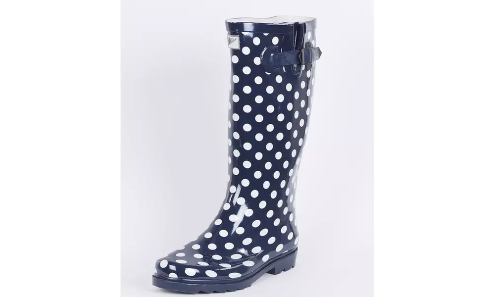 Polka dot RAIN boots - Second Medium