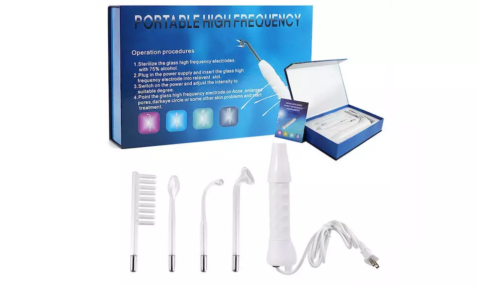 Portable Handheld High Frequency Skin Therapy Wand Machine - Primary Image