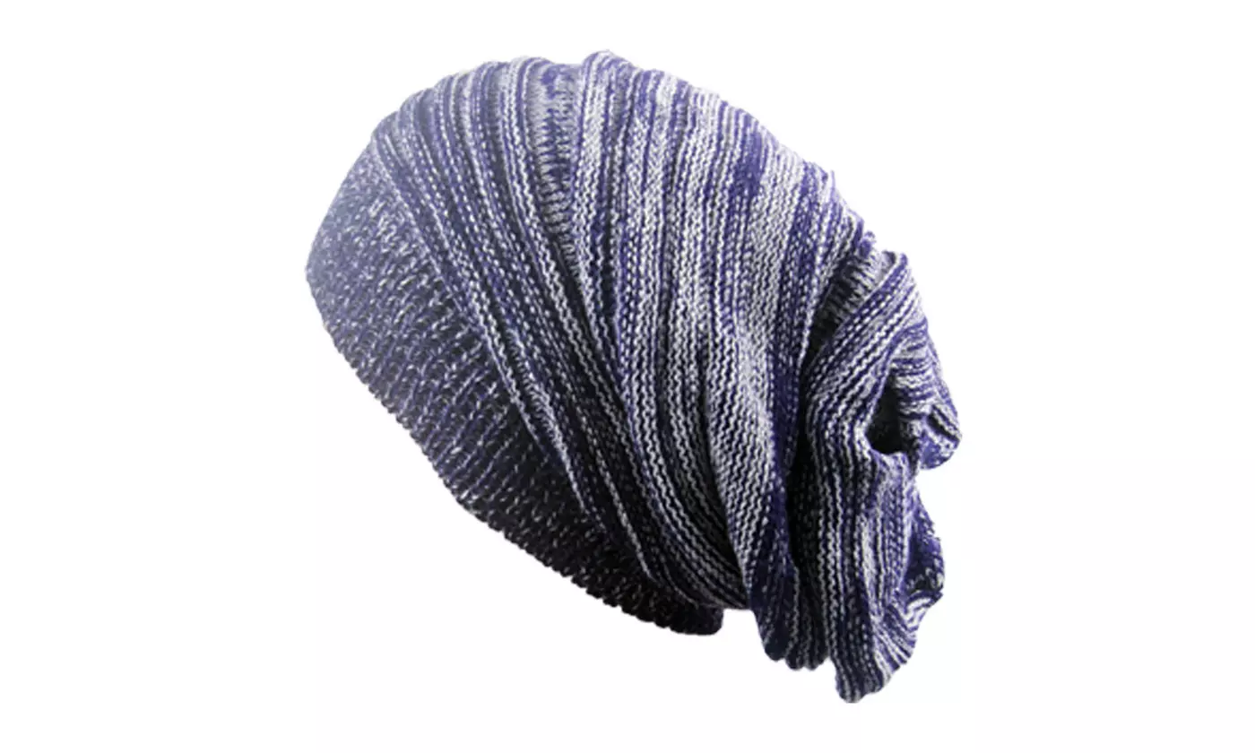 Women Winter Baggy Beanie Oversized Knitted Crochet Ski Hat Slouch Cap