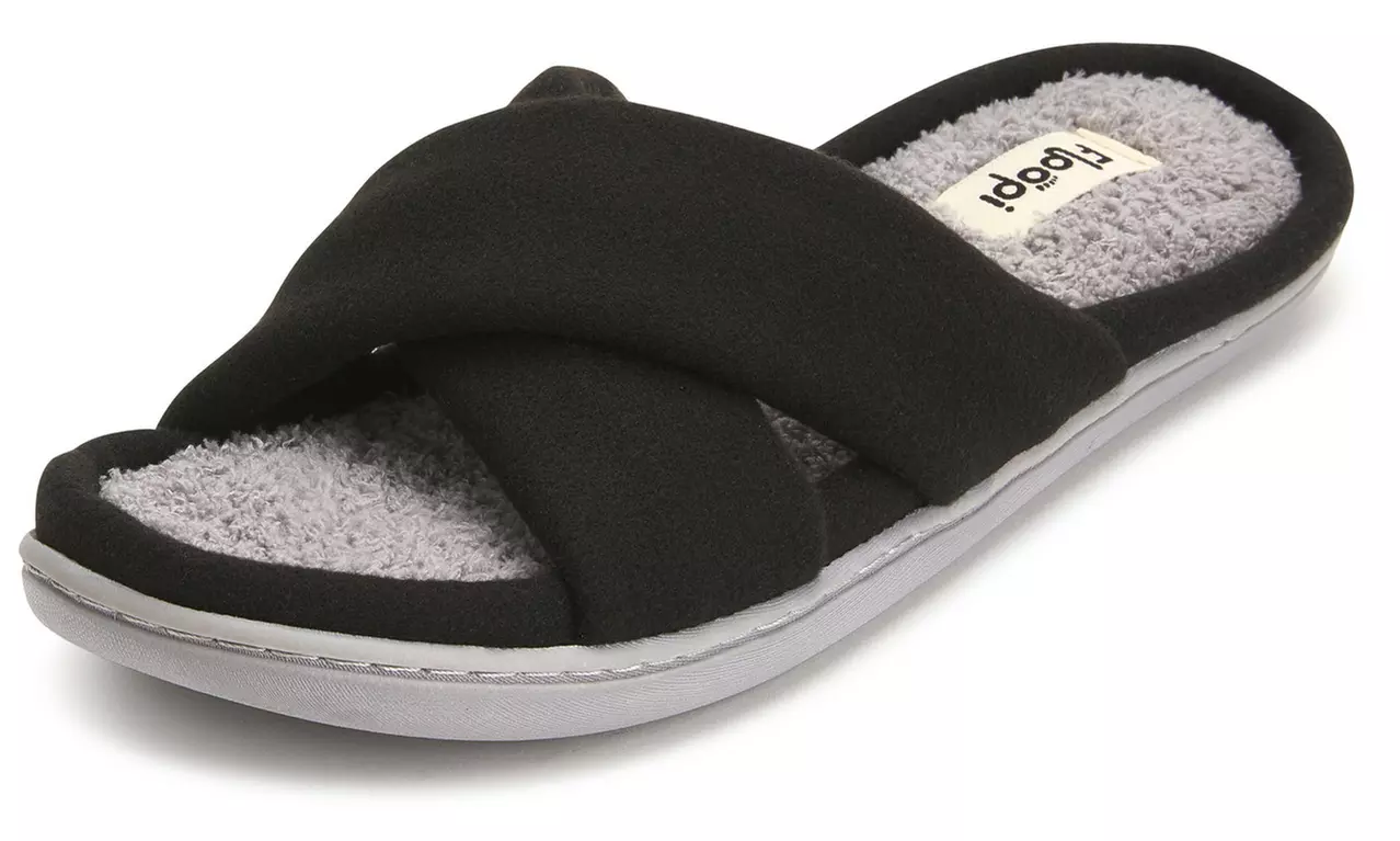 Floopi Women's Katherine Criss Cross Slipper