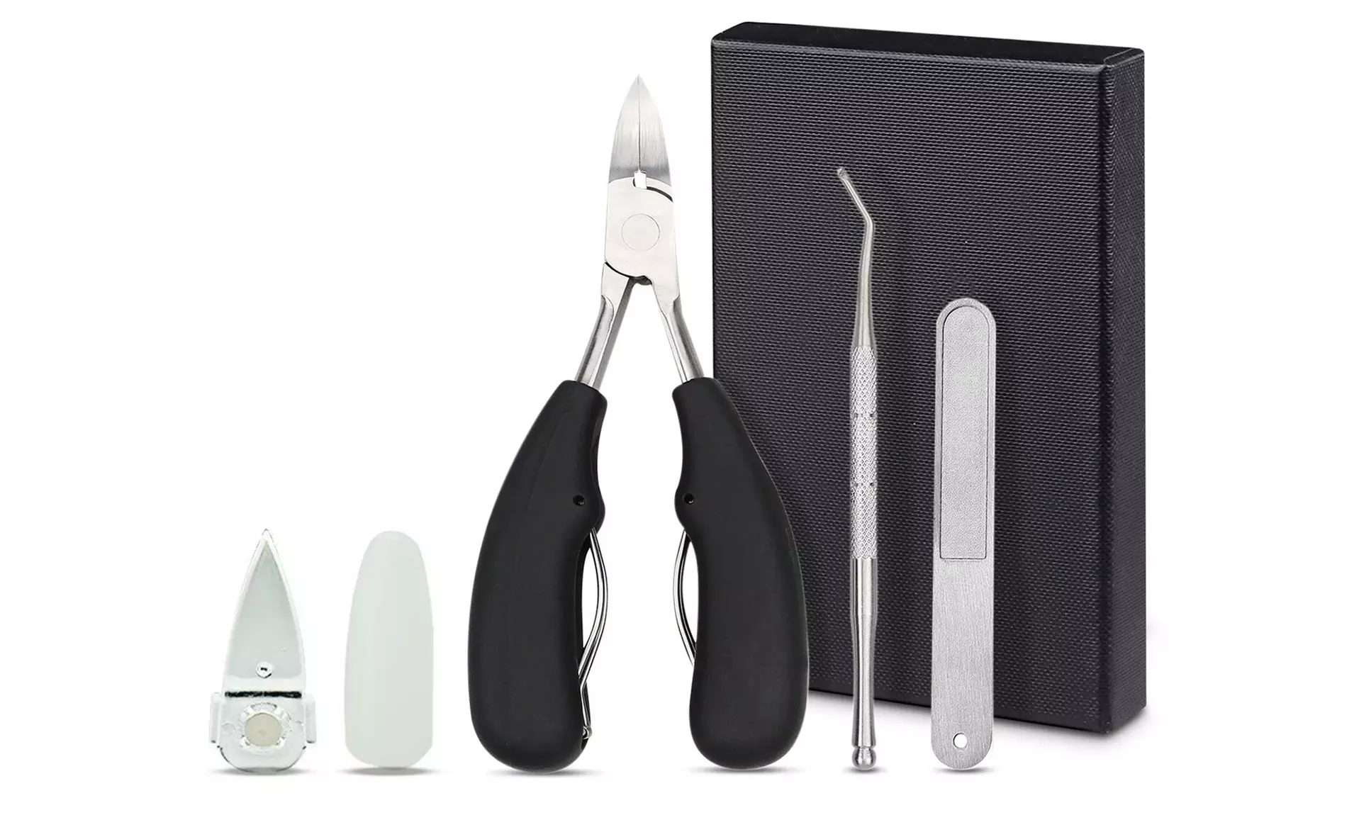 Professional Toenail Cutter/Trimmer for Thick and Ingrown Toenails - 5 Piece - Second Medium