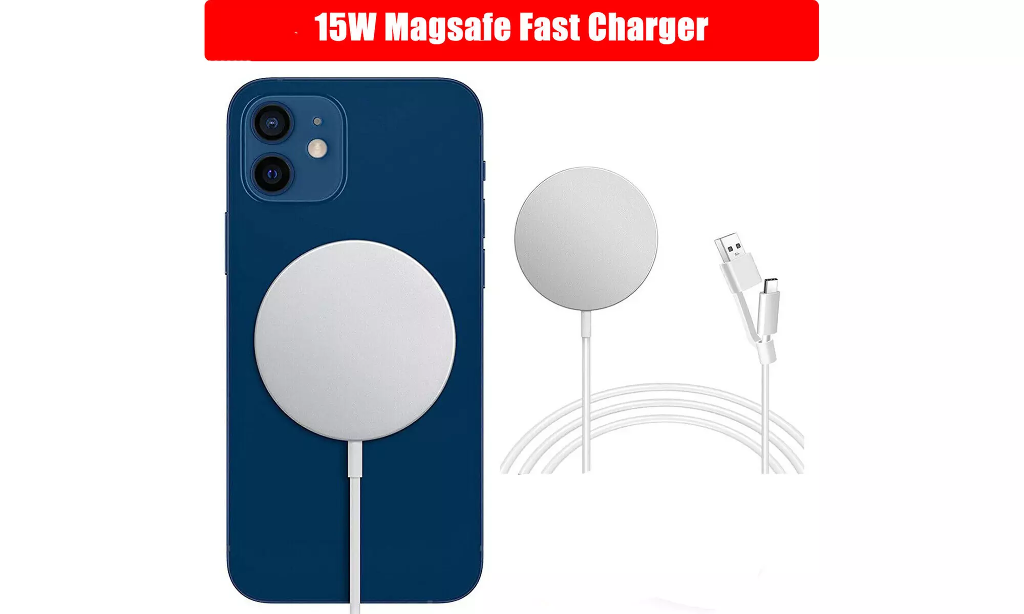 For Apple Magsafe Wireless Charger iPhone 13 12 Pro Max Magnetic Charging Pad
