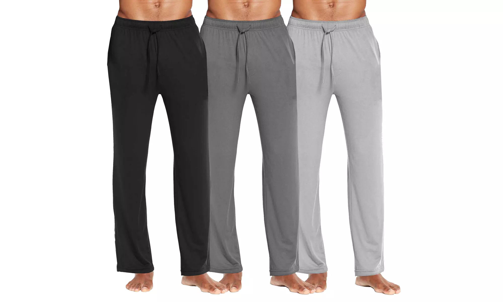 3-Pack Men's Classic Ultra Lightweight Lounge Pants (Sizes, S-3XL)