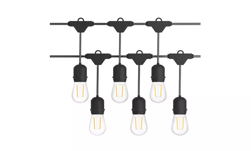 19.5-72  FT LED Outdoor Waterproof Commercial Grade Globe String Lights Bulbs - Primary Image