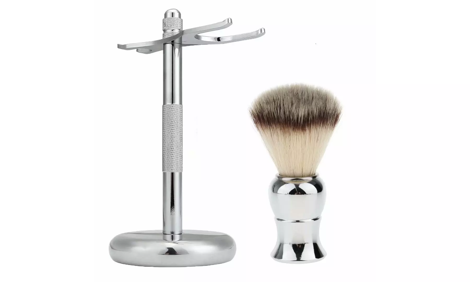 Razor Stand and Brush Set Shaving Razor Stand & Hair Shaving Brush  - Primary Image
