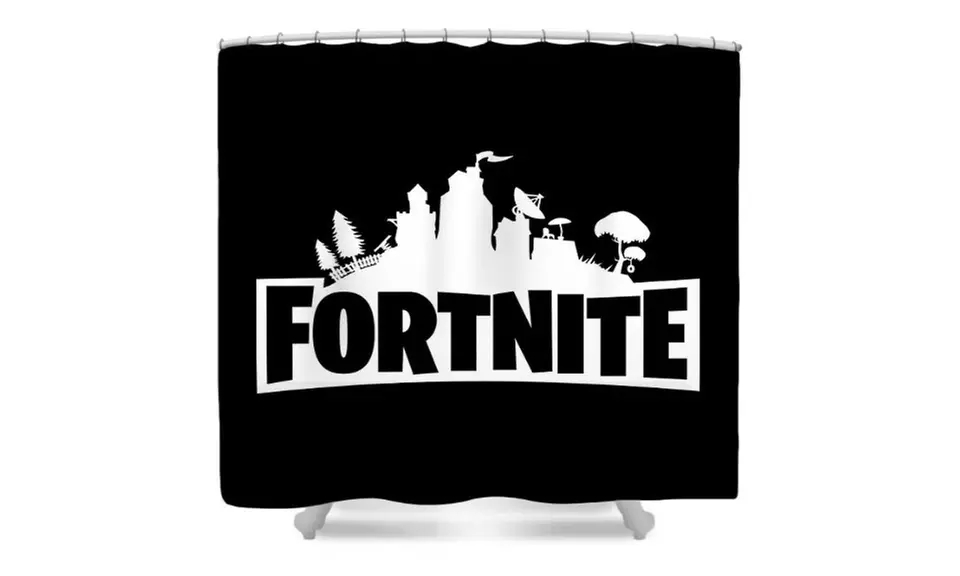 Fortnite 3D shower Curtain - Second Medium