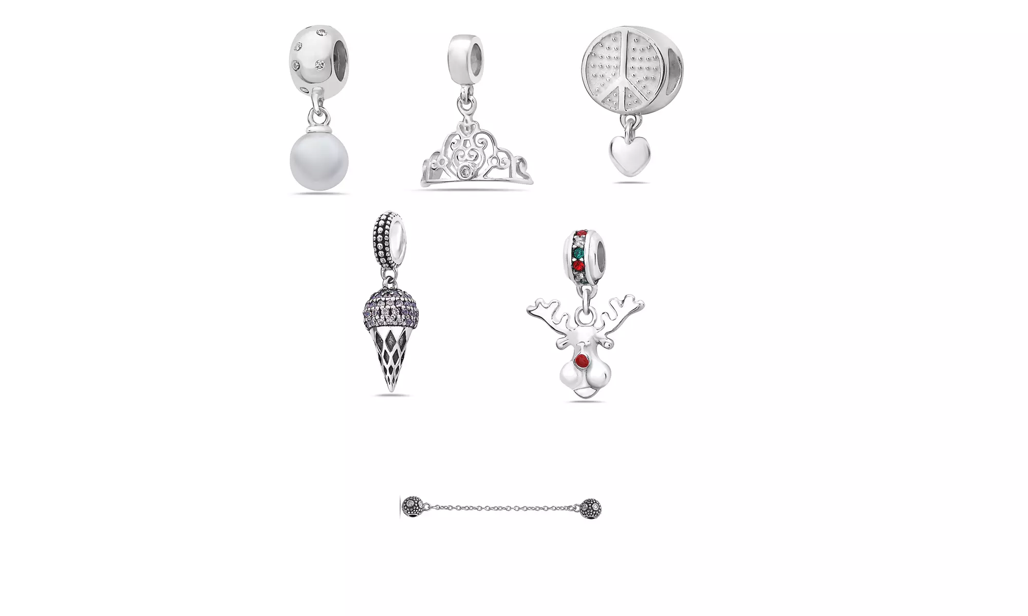 Create Your Own Charm Bracelet in Sterling Silver - Primary Image