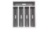 Madesmart 29105 Anti-Bacterial Cutlery Tray 13"