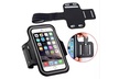 Cell Phone Armband with Adjustable Arm Band, Headphone & Key Slot - Second Medium