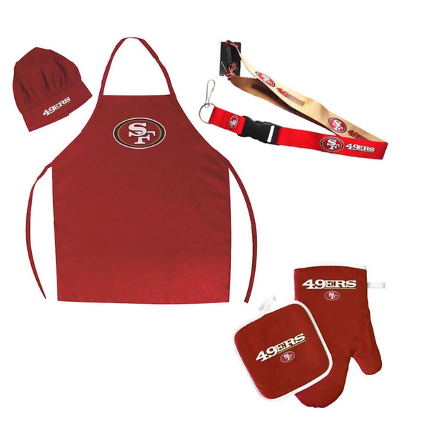 49ers apron and chef hat