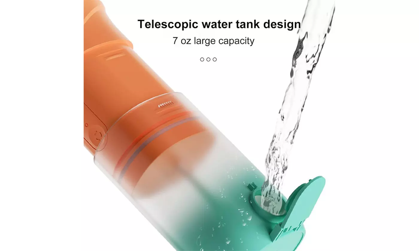 Retractable Portable Water Dental Flosser Cordless Oral Irrigator Teeth Cleaner