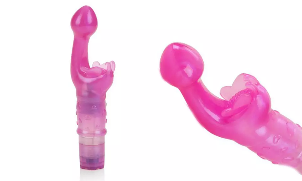 Kitty Kisser G-Spot Vibrator  Pink or Purple - Primary Image