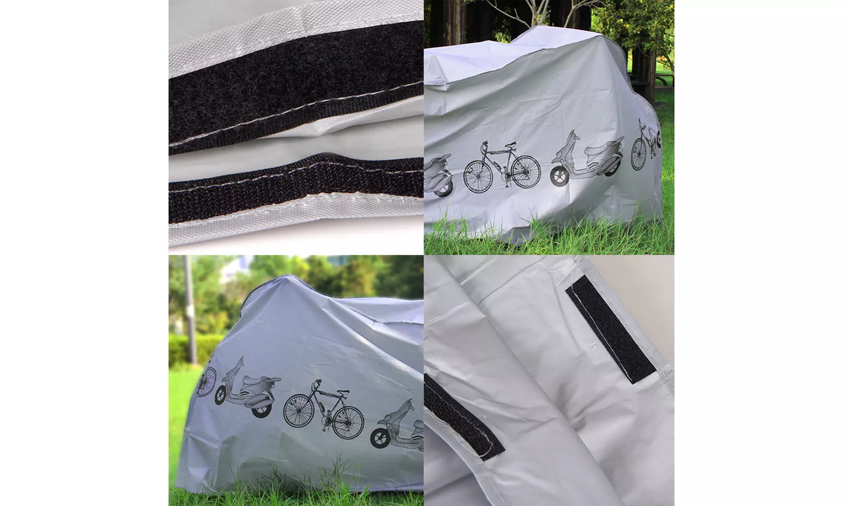 US 1-2 Pcs Waterproof Protection Cover UV Guardian Dustproof Bicycle Tear Resist