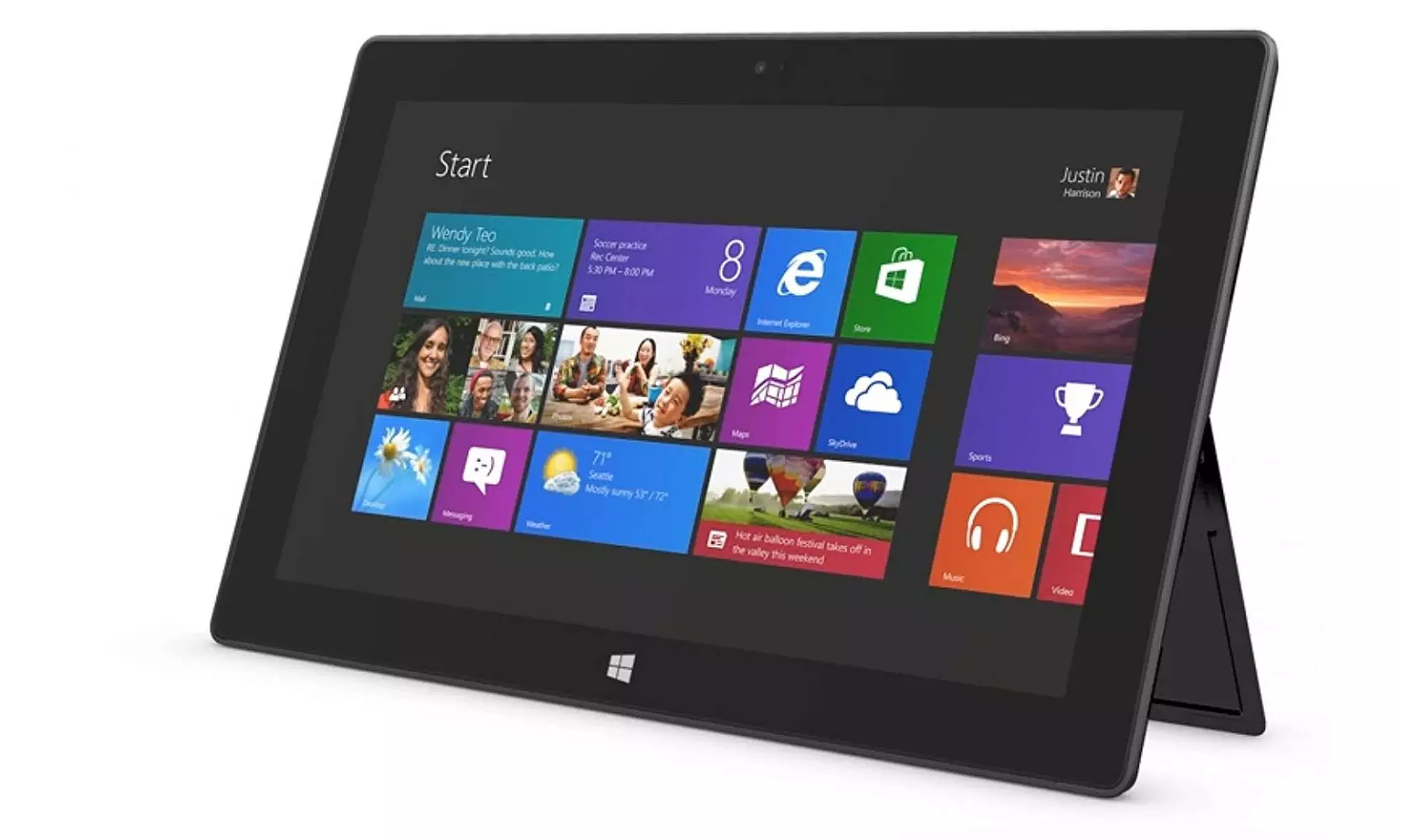 Microsoft Surface RT 32GB (Refurbished) Windows Tablet w/ Keyboard Cover - Primary Image