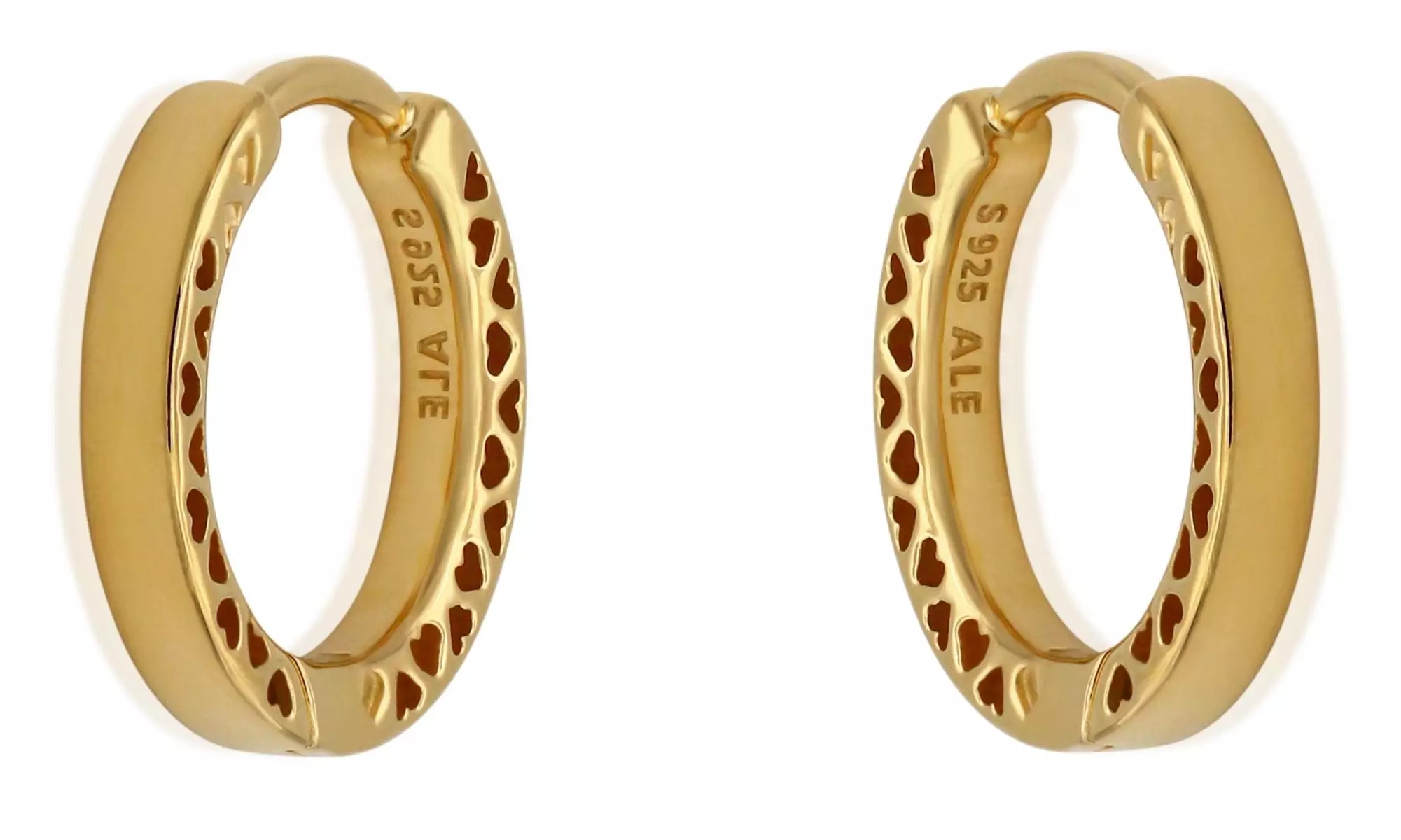 PANDORA Hearts of Pandora Hoop Earrings - Pandora Shine - Primary Image