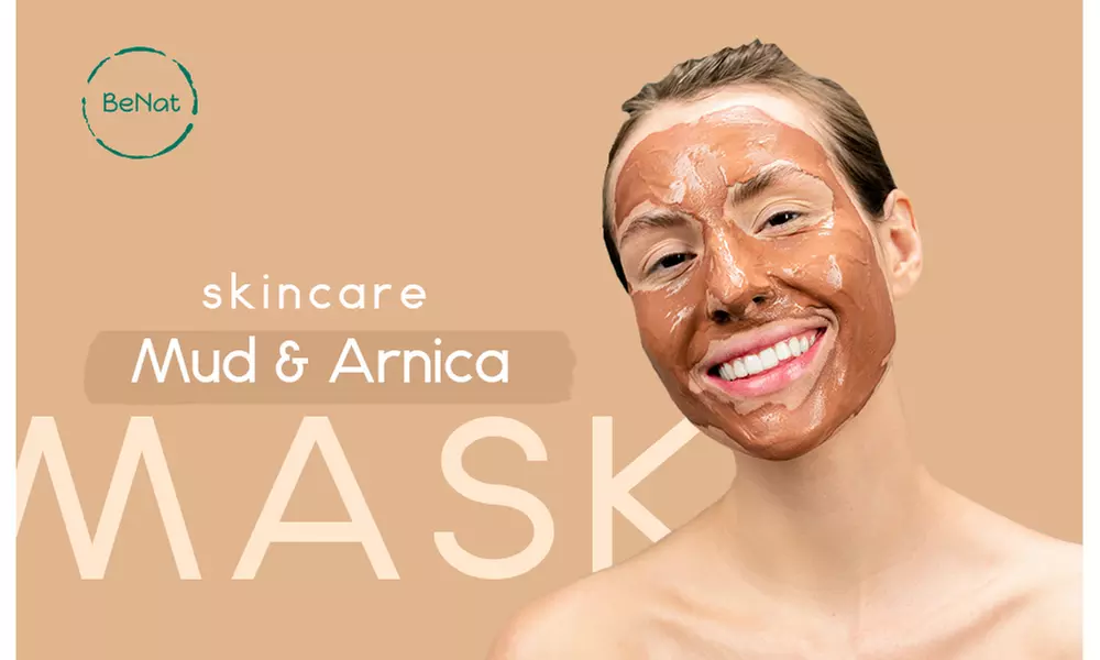 BeNat Mud and Arnica Face Mask (2pk or 4pk)